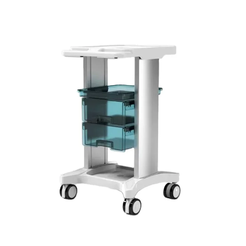 Height Adjustable Rolling Trolley Cart Storage Stand For Spa Tattoo Barber Service Laboratory Use