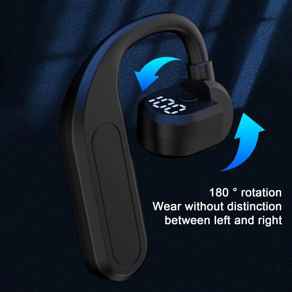 Universal Wireless Headphone Wireless Headset High-tech Bluetooth Wireless Earphones with Led Display Waterproof for Ergonomic