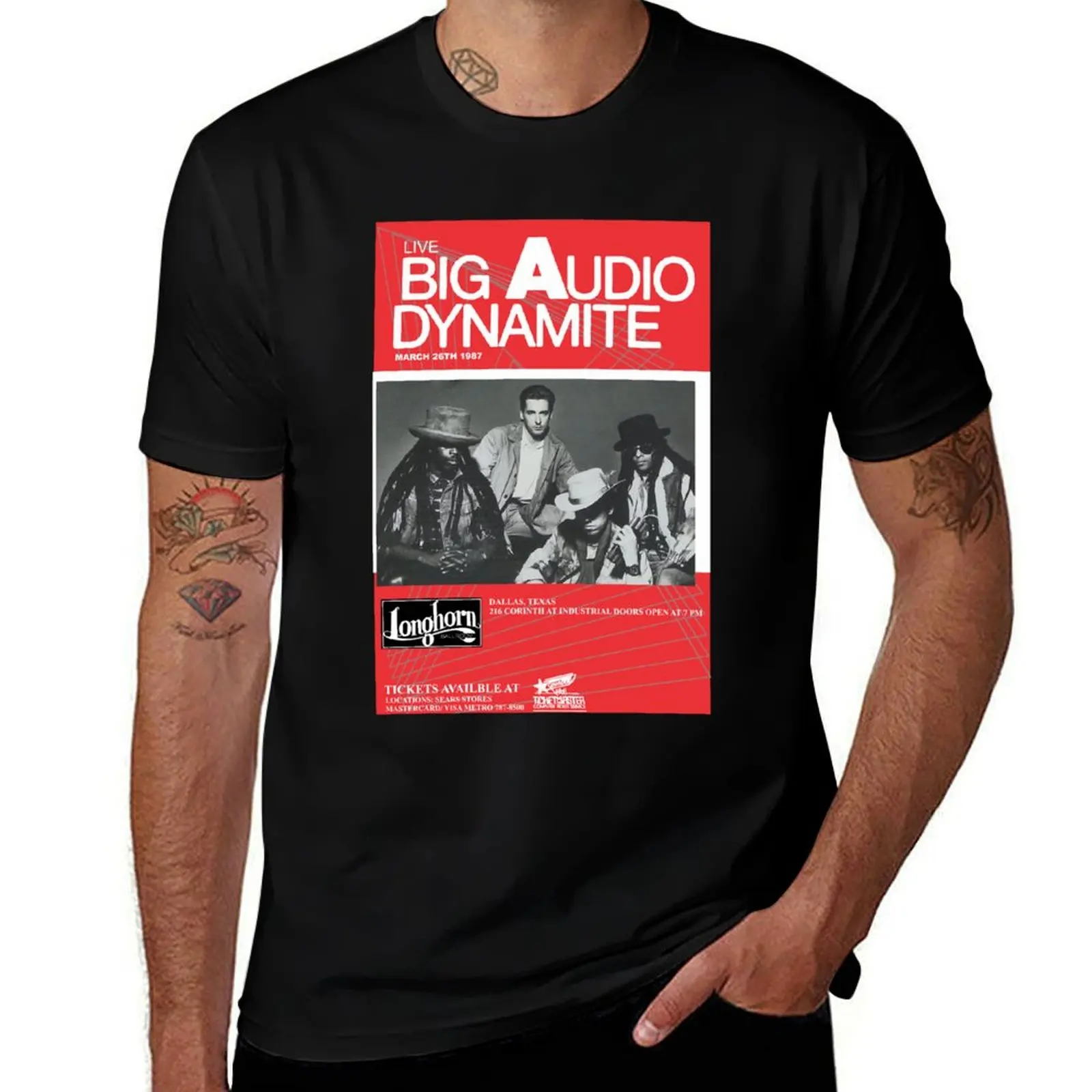 

big audio dynamite T-Shirt.png T-Shirt t shirts for man pack white man t shirt cotton