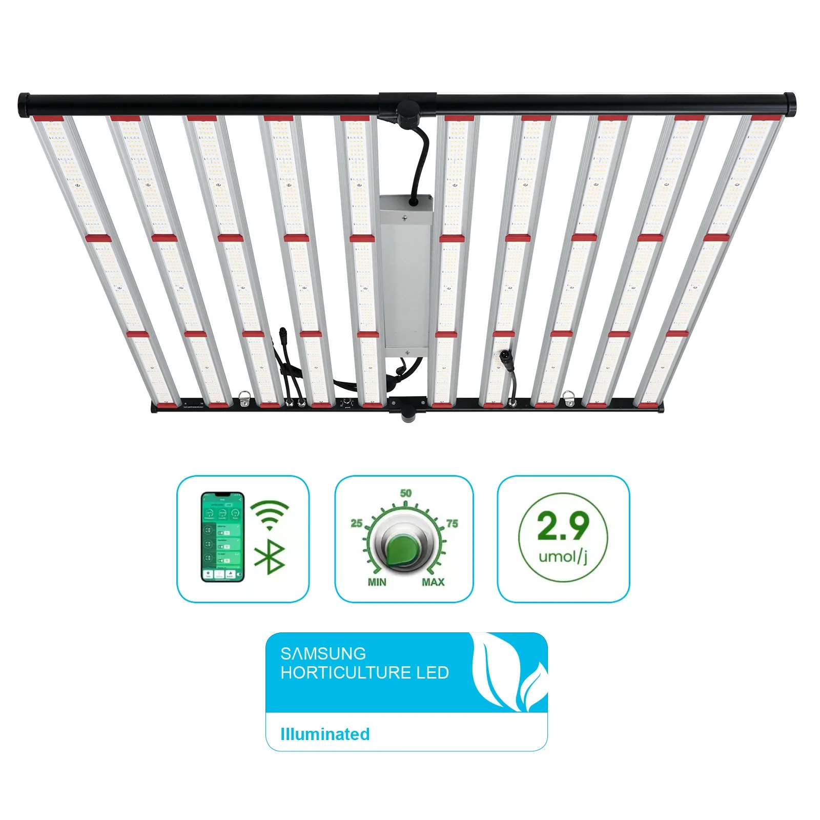 

TIMES M Series Samsung 600W 800W 1000w Greenhouse Hydroponic Plant Grow Lamp UV IR Full Spectrum LED Grow Lights