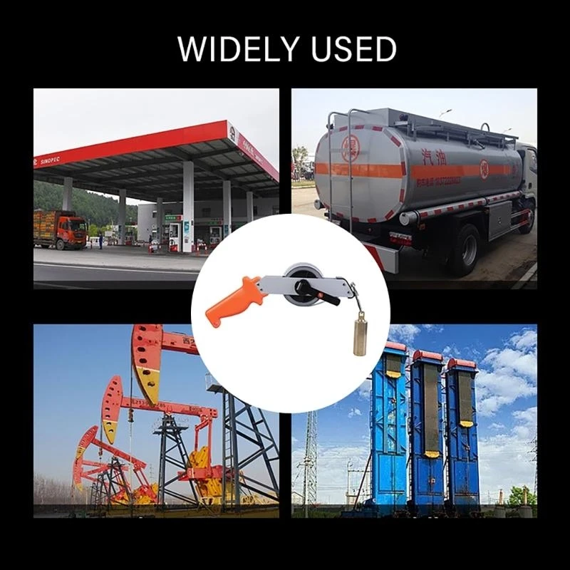 Betrouwbare oliediepte meet tape messing gewicht helder markering oliediepte meters