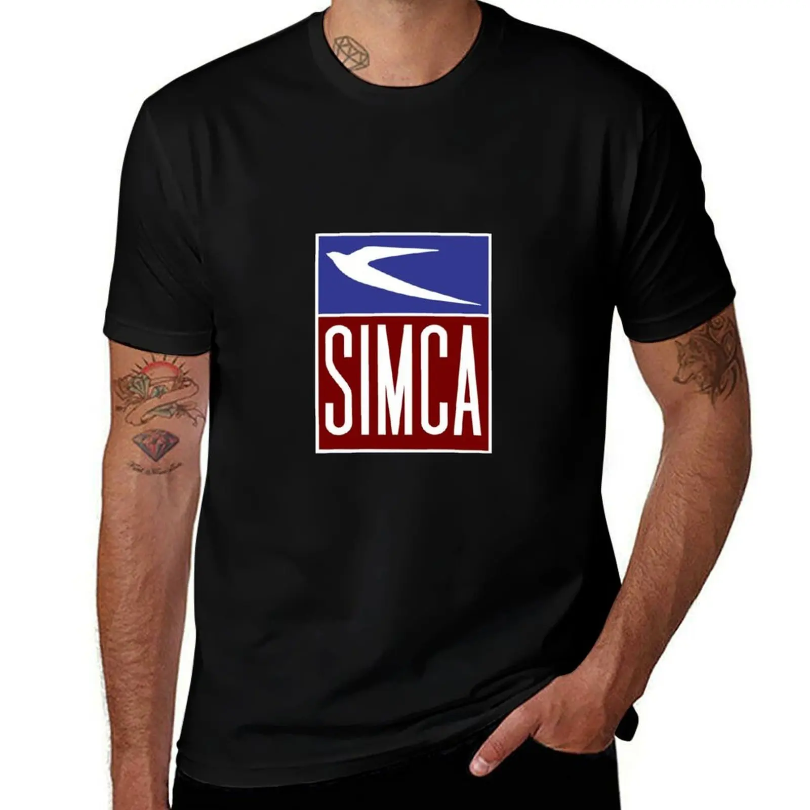 Simca T-Shirt Lightweight Print T-Shirt