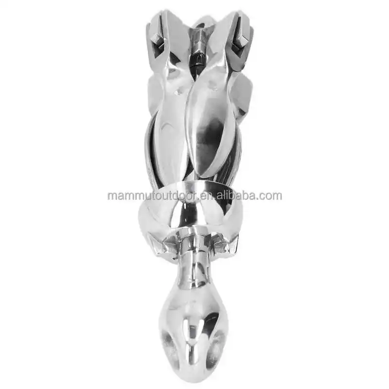 

4kg Foldable Grapnel Anchor 316 Stainless Steel Practical Hardware for Marine Boat Yacht Boat Accessory