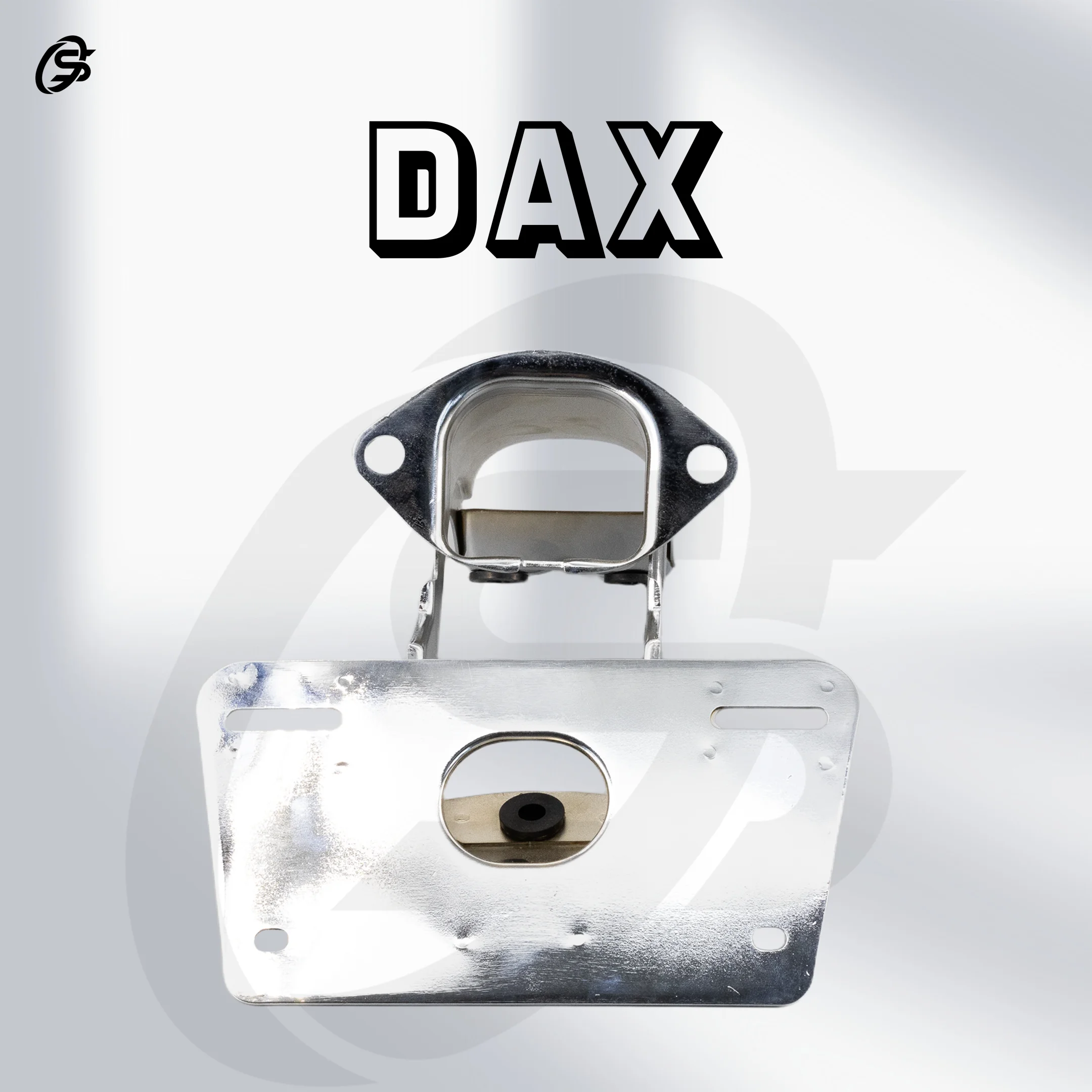 

CT70 Rear Light Bracket DAX Taillight Holder Silver License Plate Bracket DAX CT70 Parts for CT70 1972-1976