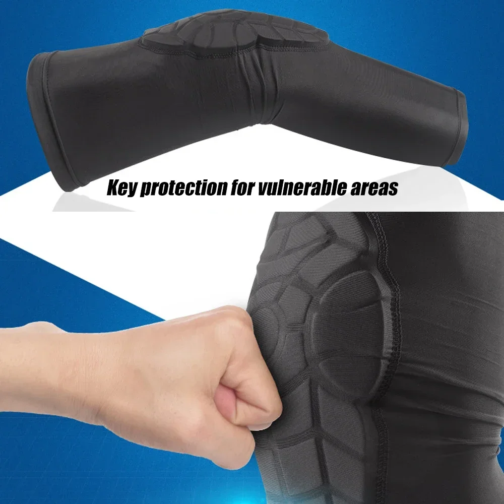 Kids/Youth 3-12 Years Sports honeycomb Compression Knee Pads Guards Protective Gear for Basketball, Football, Volleyball,Cycling