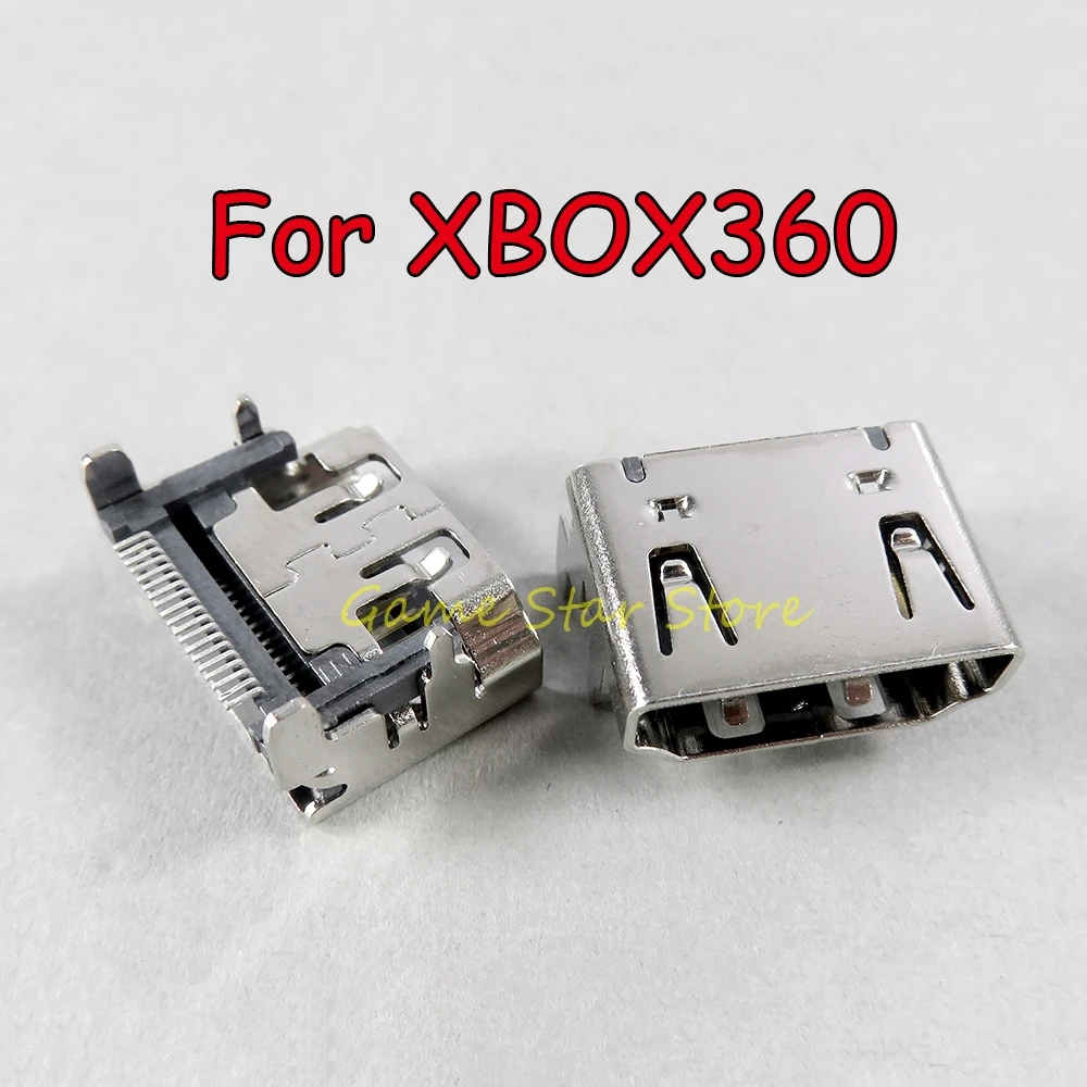 

100 шт. для консоли XBOX 360 HDMI-совместимый порт Разъем Разъем Замена интерфейса для Xbox 360