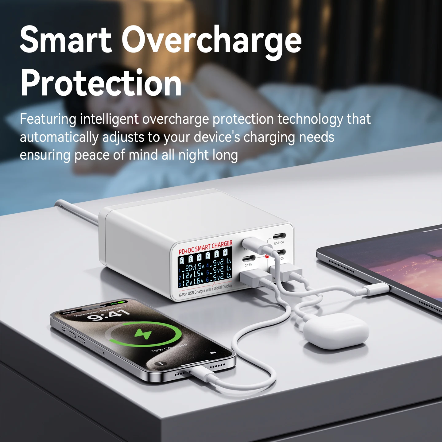 45W Max 6 Port Char… - image