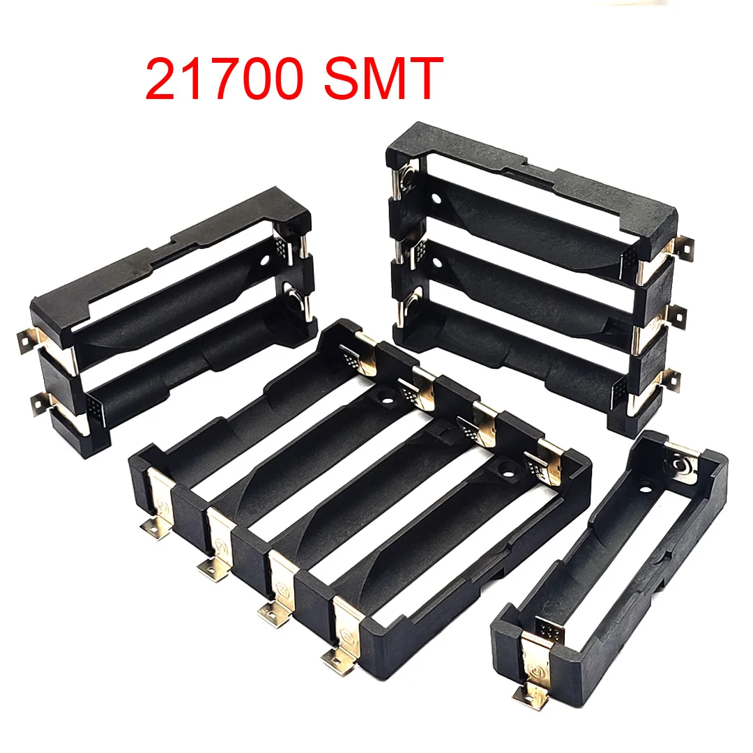 1 x 2 x 3 x 4 x 21700 Battery Holder SMT SMD Battery Box 21700 Storage Box 1S 2S 3S 21700 Battery Case