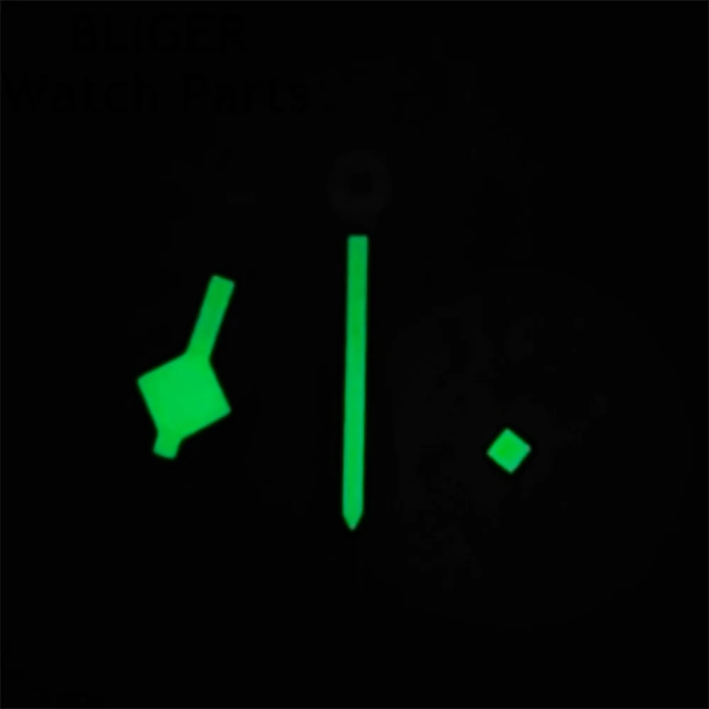 BLIGER Watch Hands Silver White Black Gold Rose Gold Hands Green Luminous Fit NH35 NH36 NH38 NH39 ETA2824 PT5000 Movement