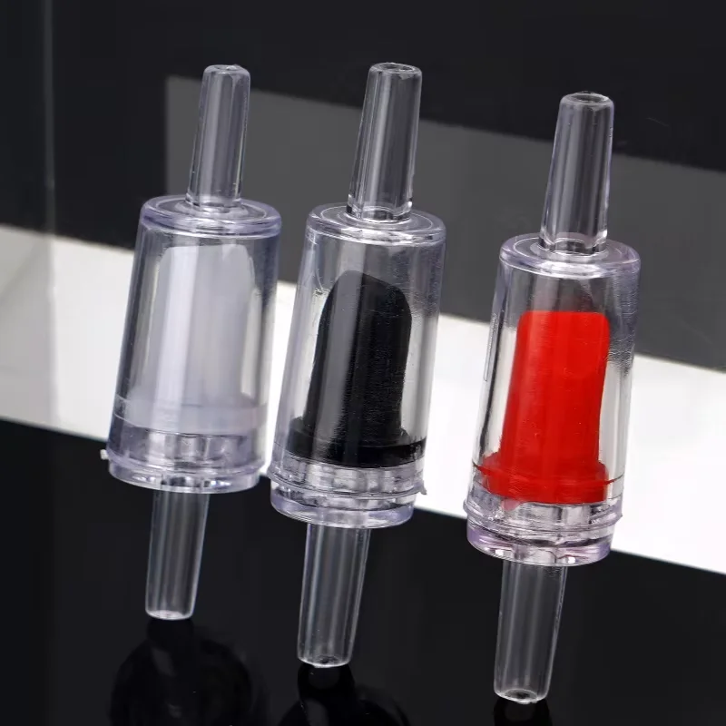 20pcs Non-return Check Valve 4mm Aquarium One-way Anti-backflow Air Pump Tube Connector for Oxygen Pump Accessory