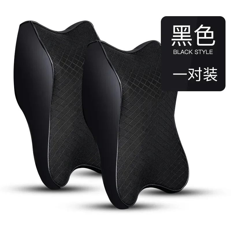 Almohada Universal para coche, memoria espacial, algodón, rebote lento, reposacabezas para el cuello del coche, soporte para la cabeza, Protector de descanso del cuello para Hyundai K3, etc.