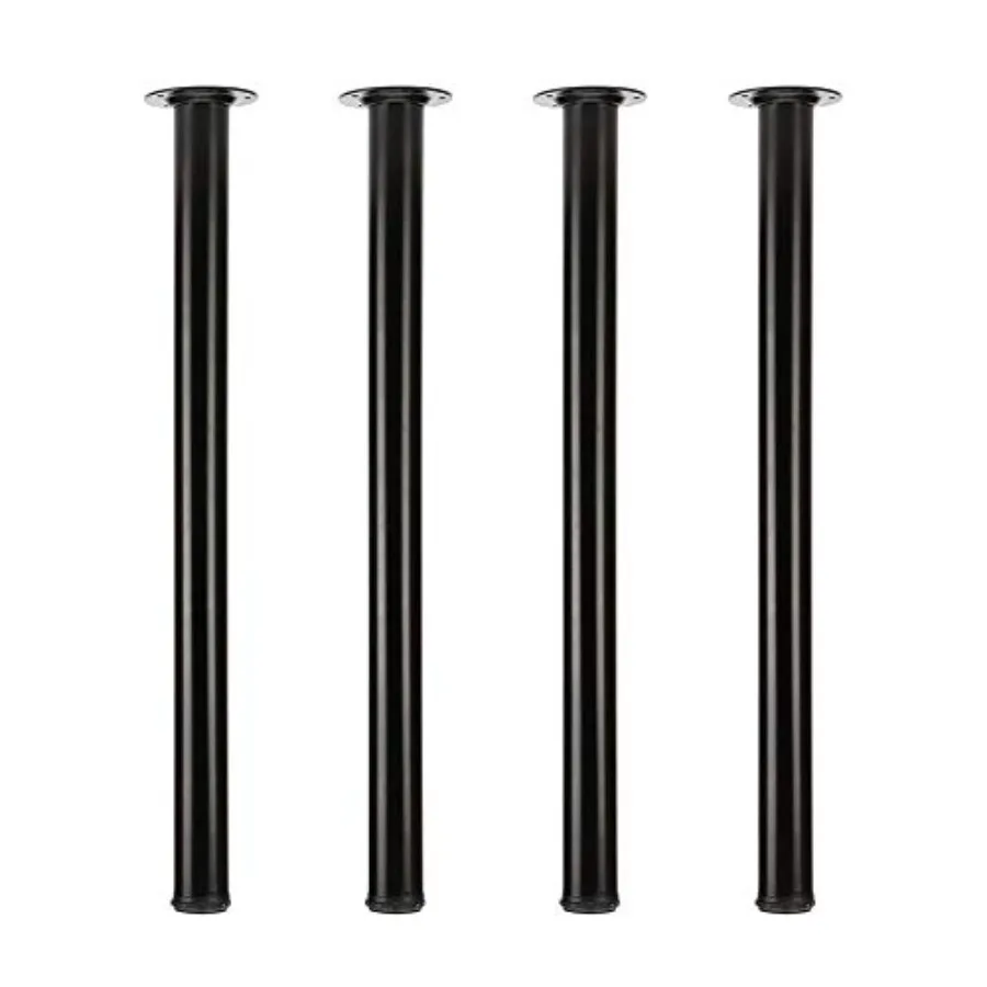 

75cm Adjustable Tall Metal Desk Legs Office Table Furniture Leg Set Set of 4 75cm