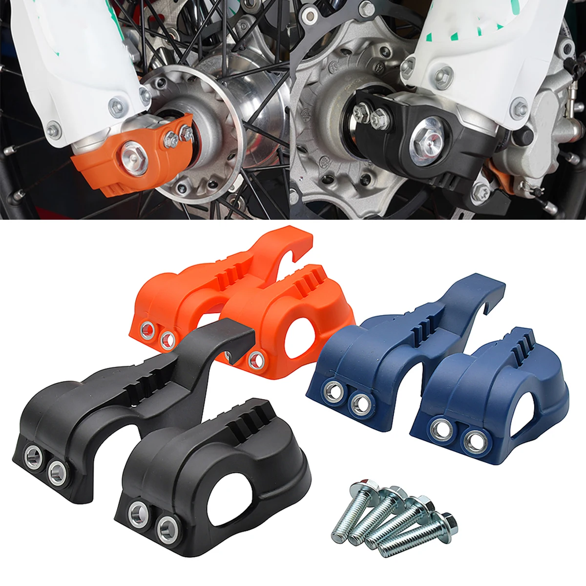 For Husqvarna FC FE TX FX TC TE For Gas Gas EX EC MC EXF ECF For KTM SX SXF XC XCF XCW Motorcycle Fork Shoe Guard Protector Cove
