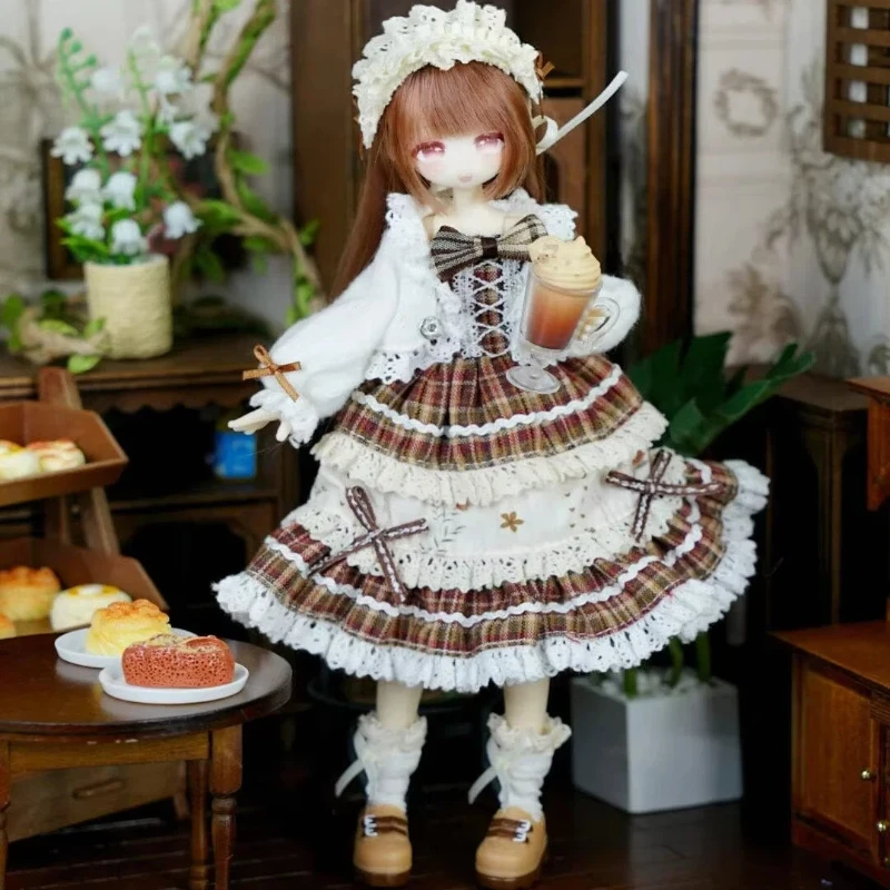 

Throbbing Moments Unspoken Collection Four Seasons Tea Time Story BJD Blind Box Desktop Ornament Collection Gift Toys Cute
