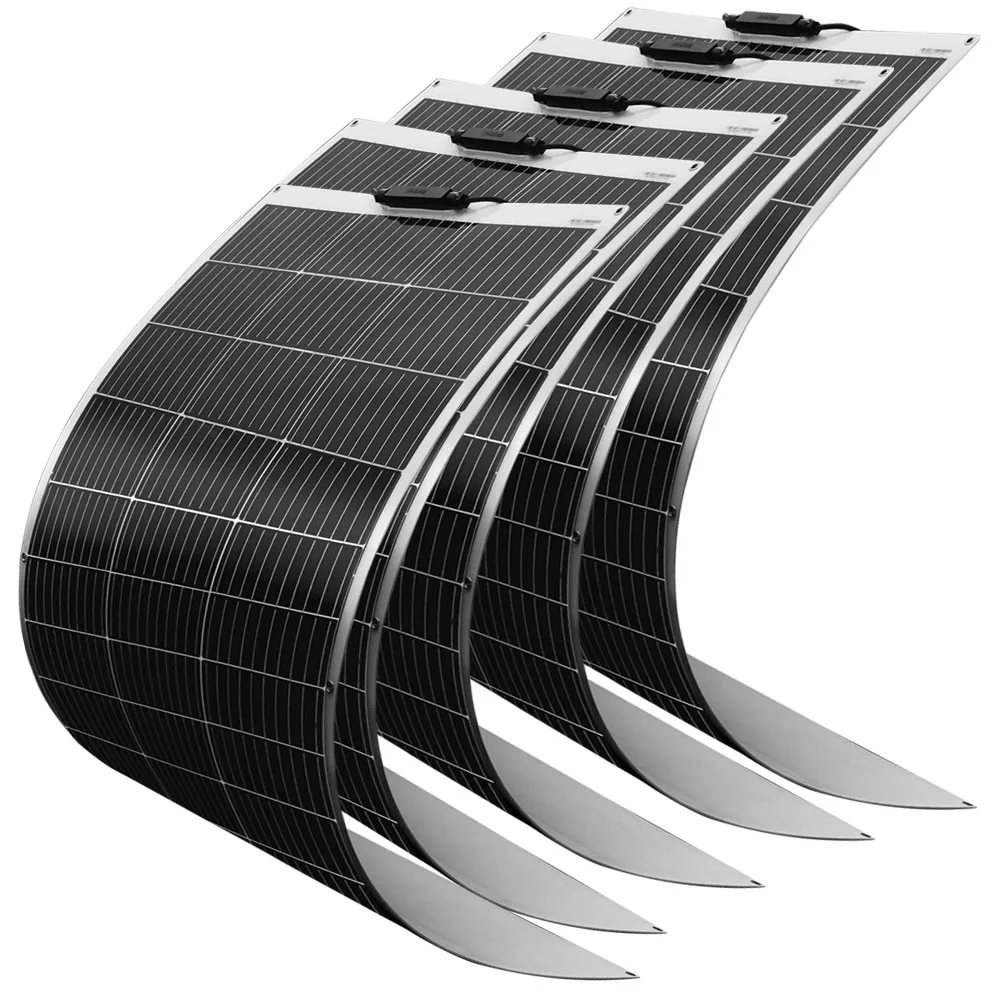 Semi-flexible Solar Panel 1200W 600W 480W 120 W 18V Monokristalline Semi-flexible Solarpanel 1 ~ 10 stücke panel Solar 120 W wählen von) für RV/Boot/Auto/Home