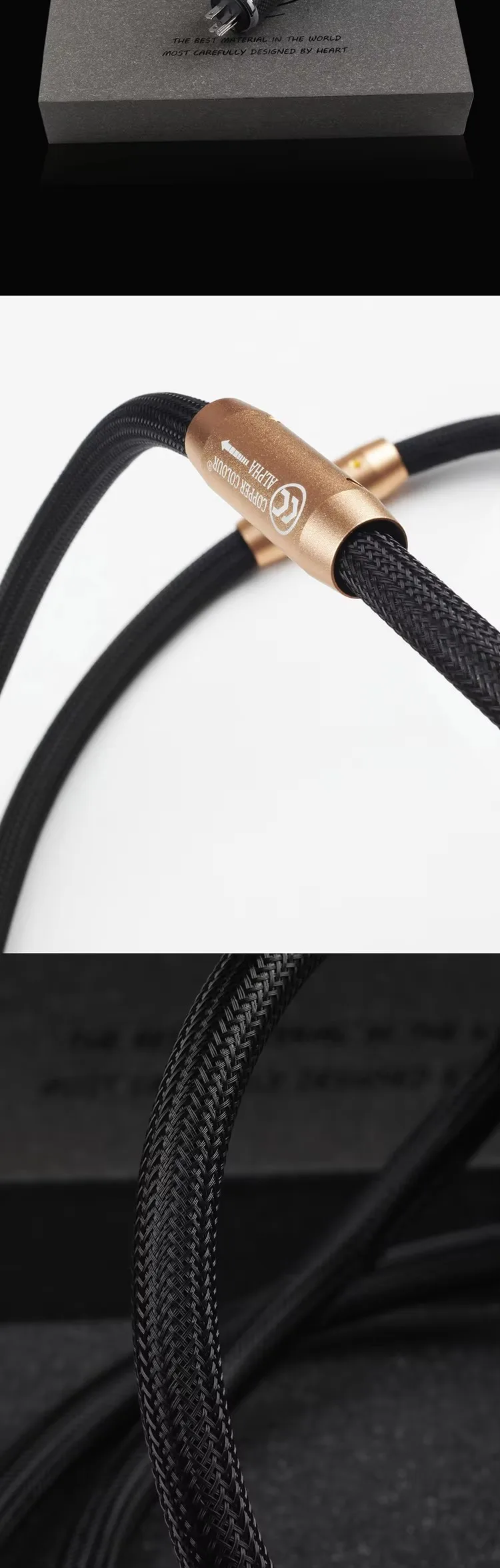 

Медный кабель питания ALPHA из сплава стерлингового серебра, флагманский, для аудиоаппаратуры, специальный, американского стандарта.