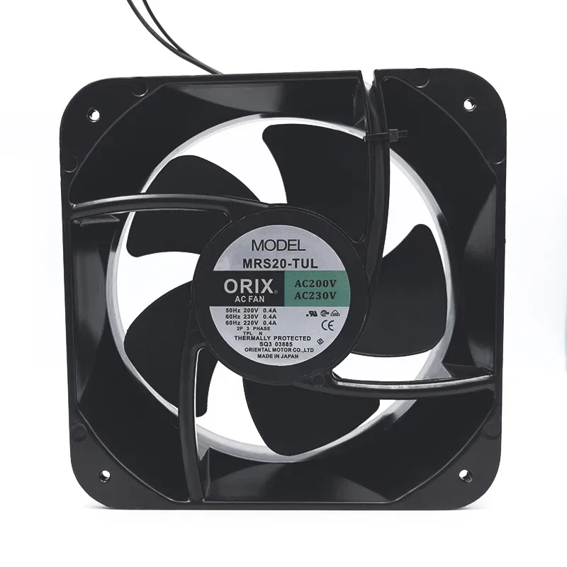 

200*200*90MM Dongfang MRS20-TUL Mechanical Cooling 200V 0.4A 20090 All Metal High Temperature Resistant Fan 20cm