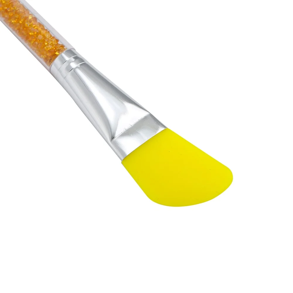 Mascarilla de silicona, brochas de maquillaje con diamantes de imitación, multifunción, DIY, base Facial, cosmética, herramienta de maquillaje de belleza