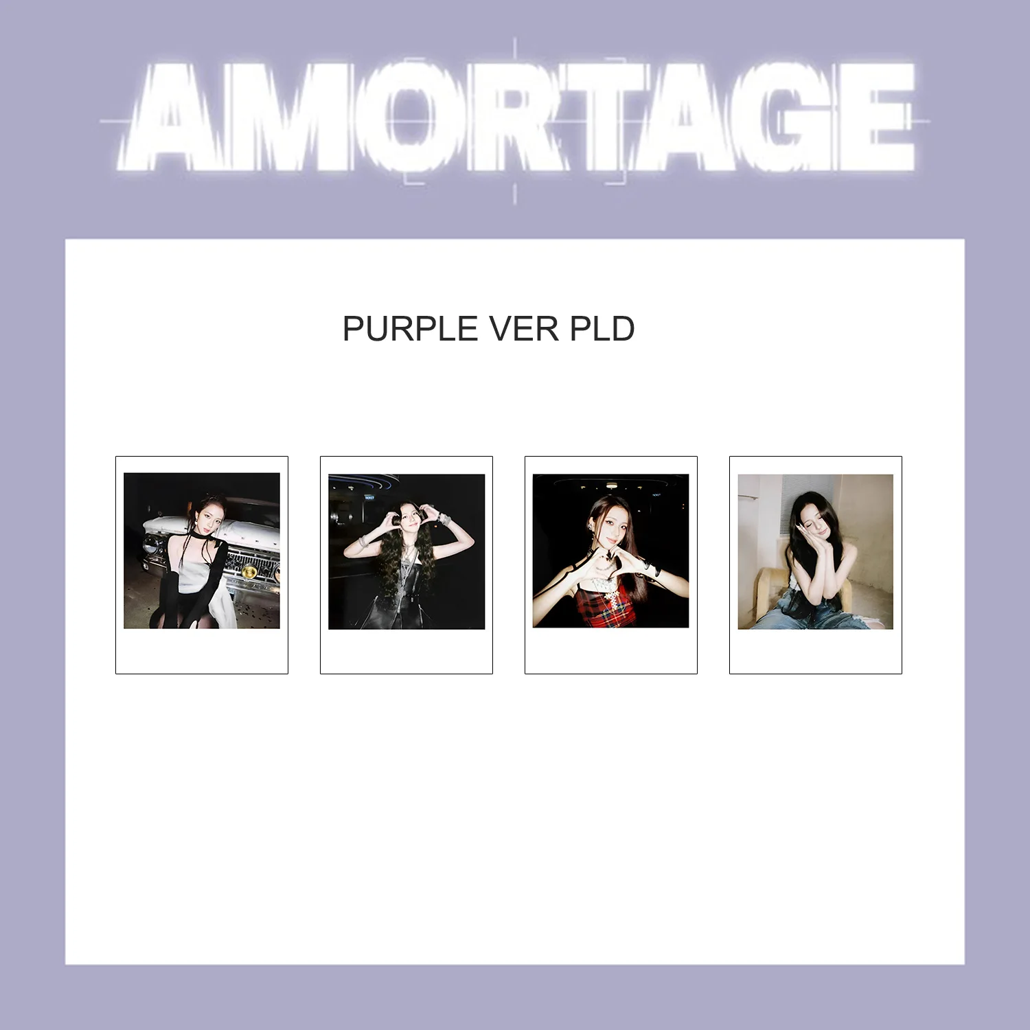 4pcs Selected Commemorative Small Cards Polaroid High-Definition Exquisite Small Cards With Commemorative Collection Value