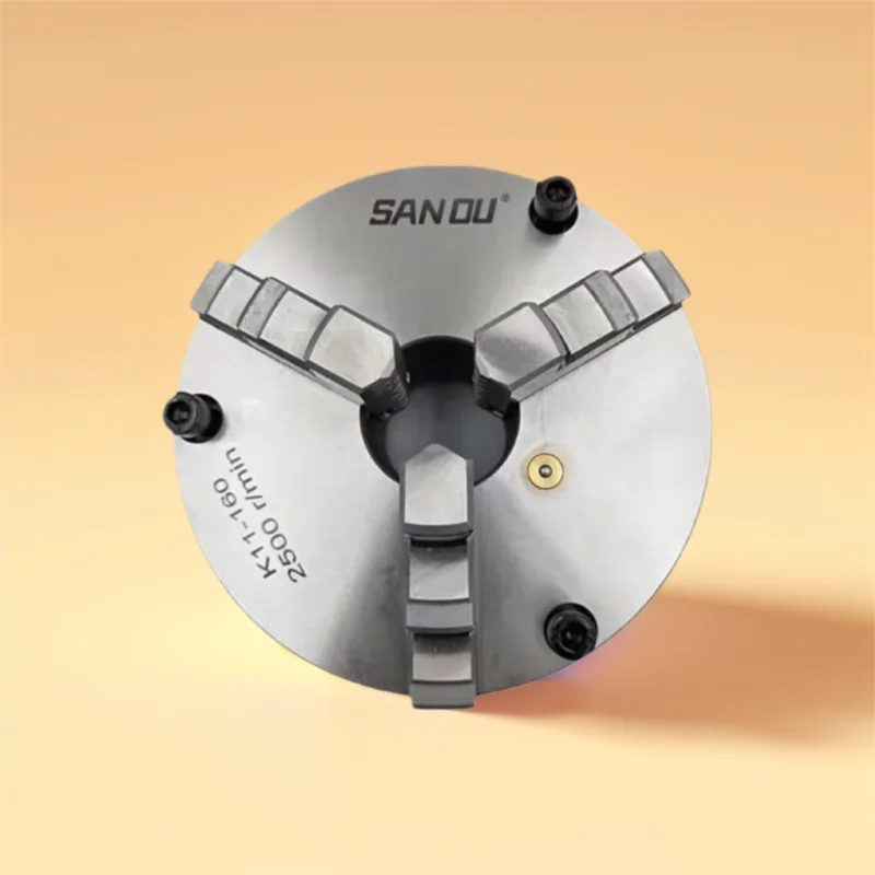 

Front Mount 3 Jaw Self-Centering Chuck K11-160F SANOU Brand Metal Lathe Chuck 160MM