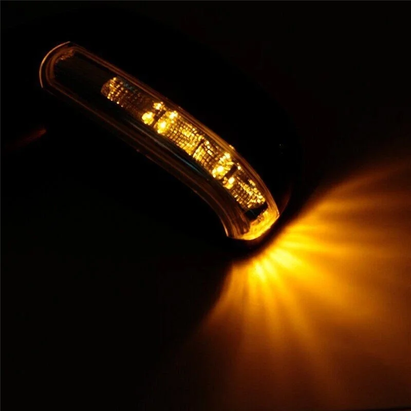 مجموعة مرآة الرؤية الخلفية الجانبية 8 دبابيس تسخين أبيض + مصباح LED قابل للطي تلقائيًا لكابتيفا 2008-2017