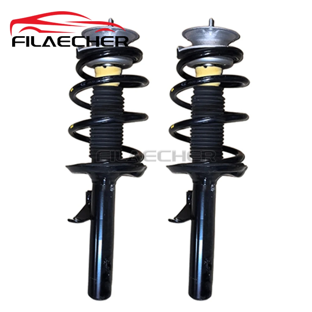 

2x Front Left+Right Suspension Shock Absorber Assembly with Coil Spring W/o For BMW X3 E83 2004-2010 31313453521 31313453522
