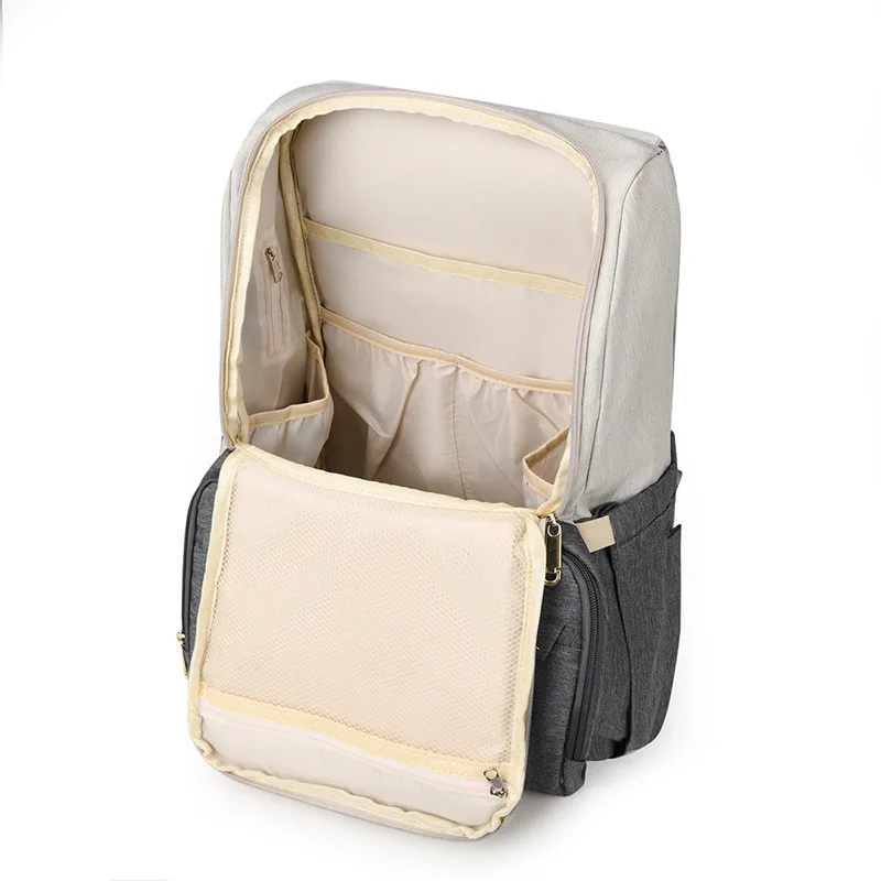 Mommy Bag Multifunctional Decompression Air Cushion Mother and Baby Bag for Going Out USB Charging Large Capacity Mom Bag