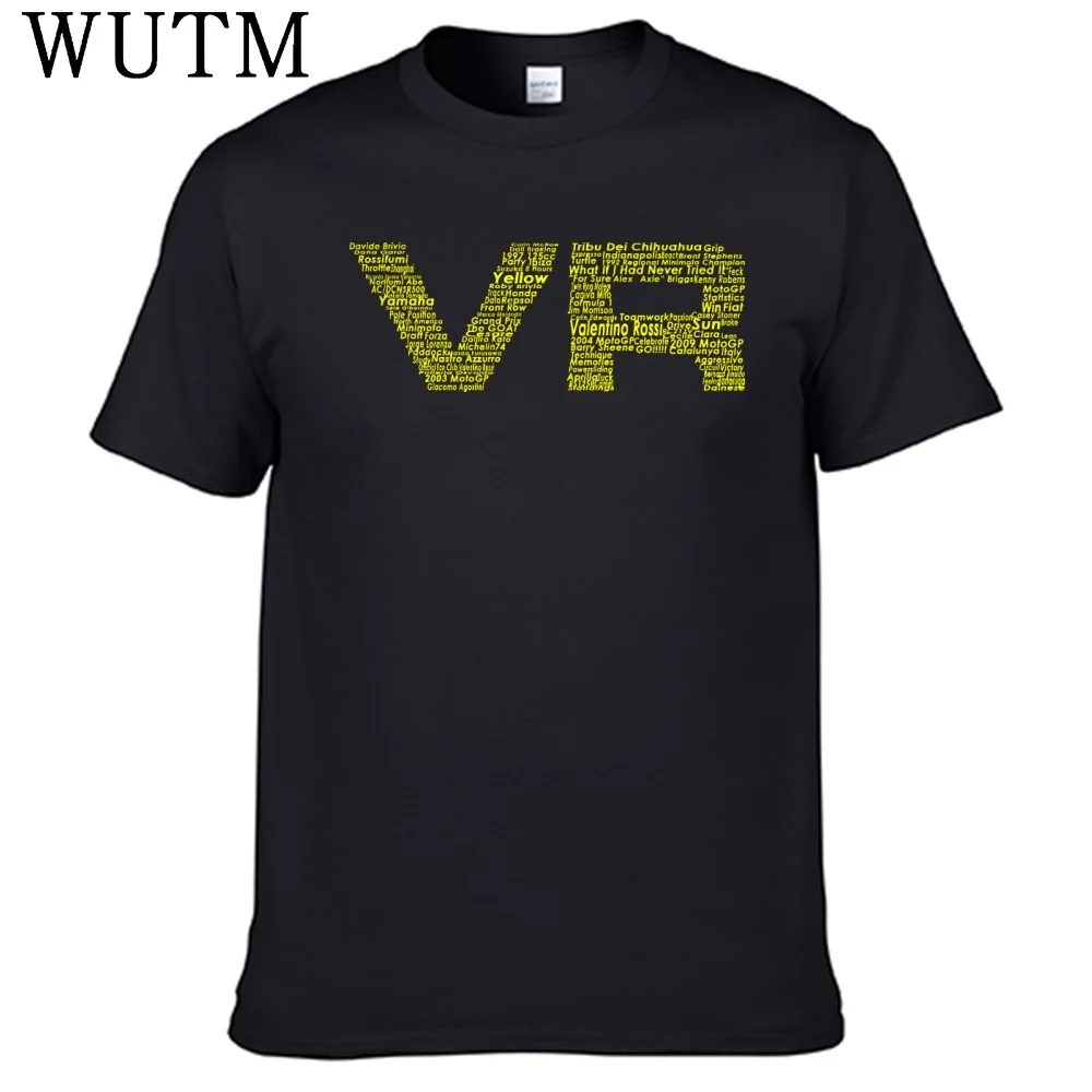 Moto GP Rossi VR T-Shirt 100 % Baumwolle Herren Shirt Top Sales