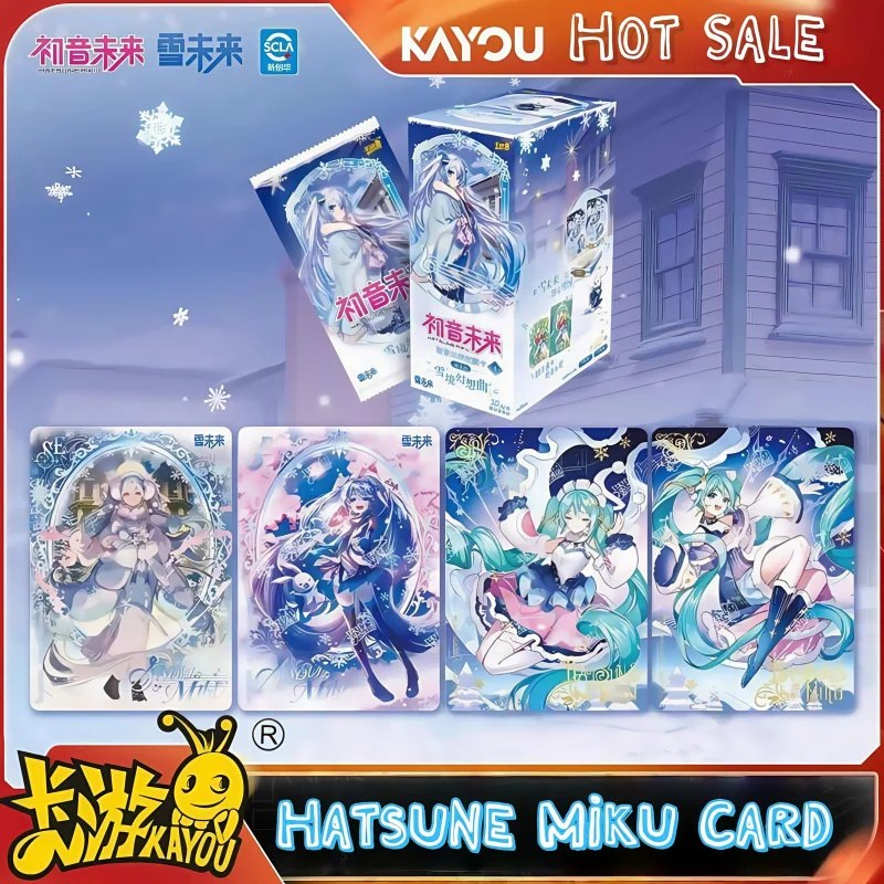 

Подлинная в наличии KAYOU Hatsune Miku Card 1st 2nd 3sd 4th Bomb Series Collection Card Se Peripheral Детские игрушки Подарки