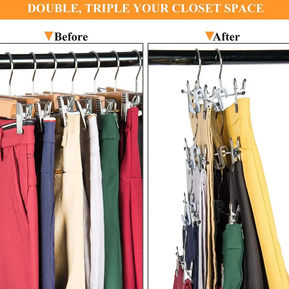 10 pezzi di plastica multifunzionale a forma di S doppi ganci Organizer porta scarpe Couture potenti accessori per appendiabiti