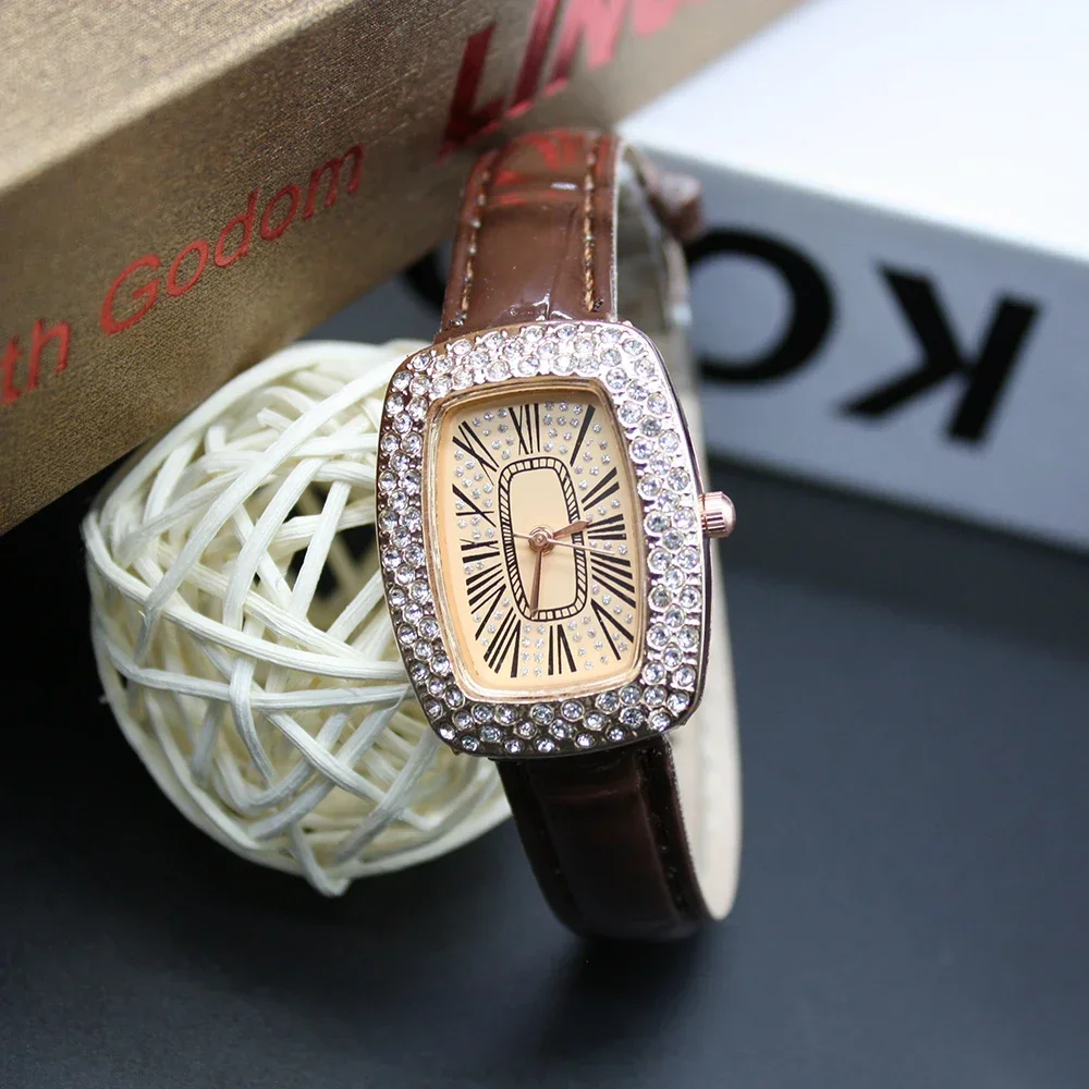 ชุดกระเป๋าสตางค์นาฬิกาข้อมือผู้หญิงพับได้2ชิ้นสำหรับกระเป๋าเงินของผู้หญิงแฟชั่นย้อนยุคสุดหรูของผู้หญิงของขวัญในแบบของคุณ