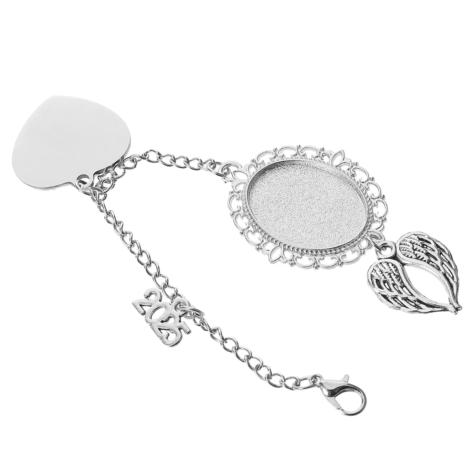 

Подвеска-фоторамка ручной работы с драгоценными камнями в виде академической шапочки, аксессуар для выпускников 2025 года, памятный фото-шарм для церемонии