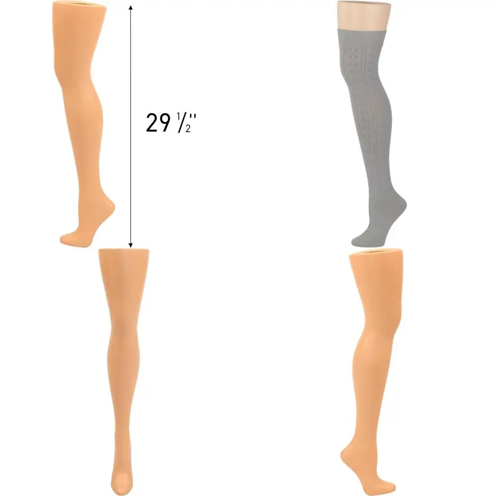 

Женский пластиковый манекен-торс с высокими бедрами и каблуком, стоячий, высота 29¾ дюйма