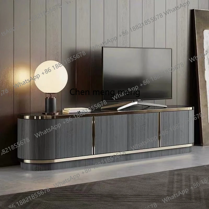 American style, TV cabinet, small apartment audio-visual cabinet, post-modern simple living room floor cabinet