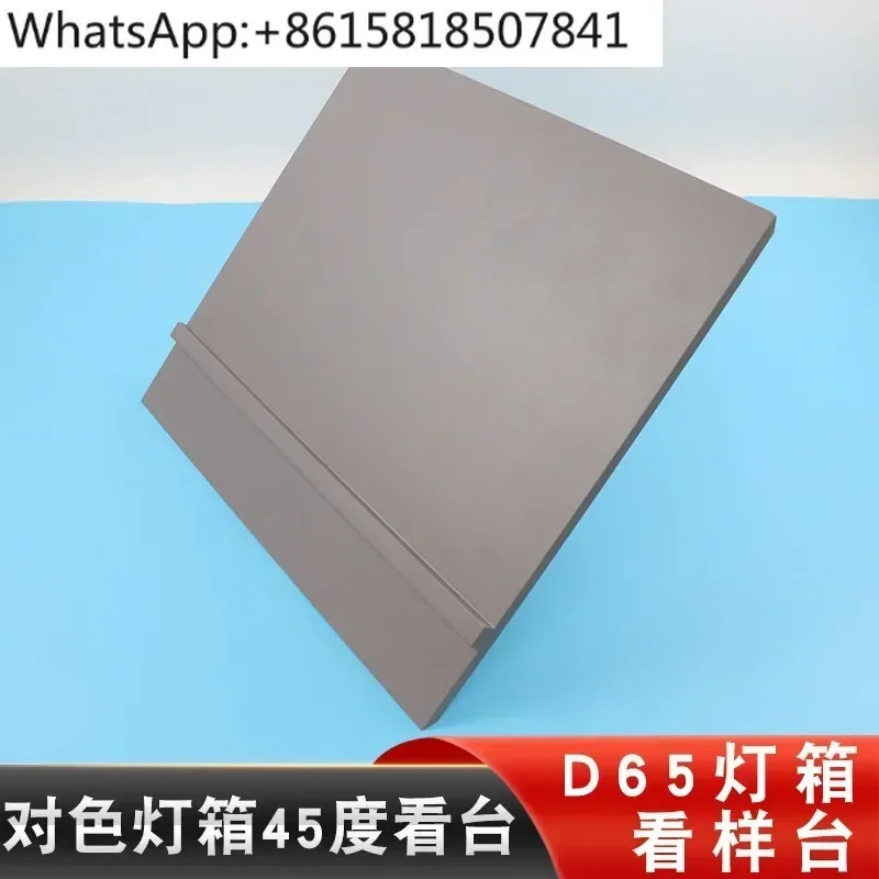 Support d'échantillons inclinable à 45 degrés pour lampe de table, avec support standard et table de placement d'articles à plaque inclinée pour kanban