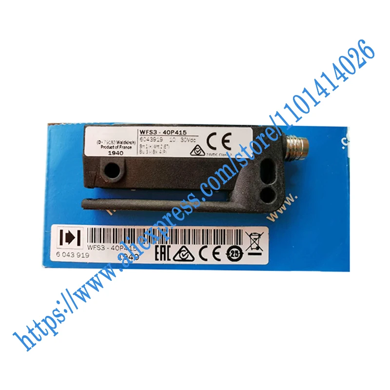 

100% Working New Original PLC Controller WFS3-40N415 6043920 WFS3-40P415 Slot Switch Label Sensor