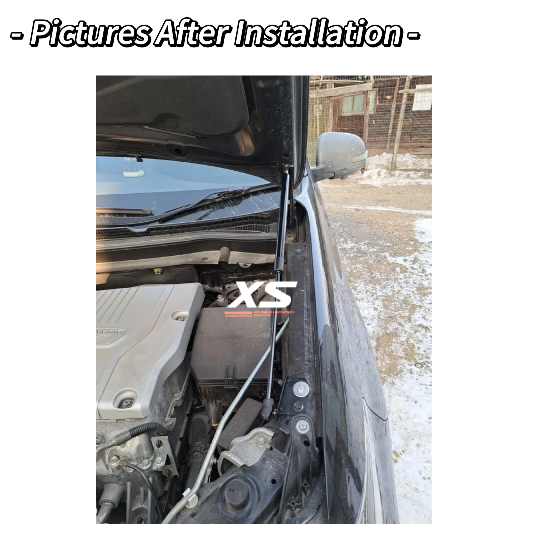 Hood Struts For Mitsubishi Outlander 3rd GF GG ZJ ZK ZL 2013-2021 Front Bonnet Modify Lift Support Shock Damper Cylinder Pistons