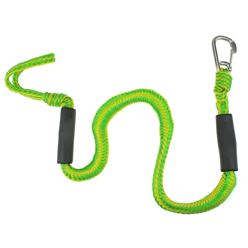 1 Pc Boat Bungee Dock Lines Bungee Cords Docking Rope Stretches Mooring Rope Foam Float Fishing Boat Accessories