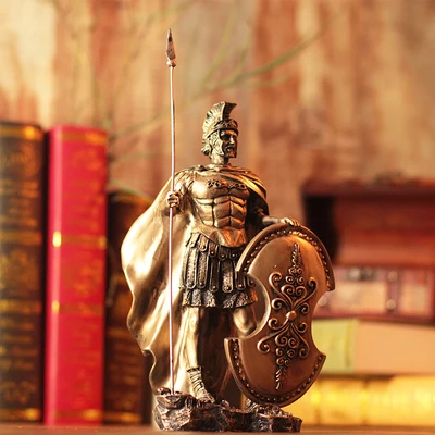 

Rome samurai warrior armor Home Furnishing creative bar ornaments jewelry crafts creative nostalgia statue Retro decoration