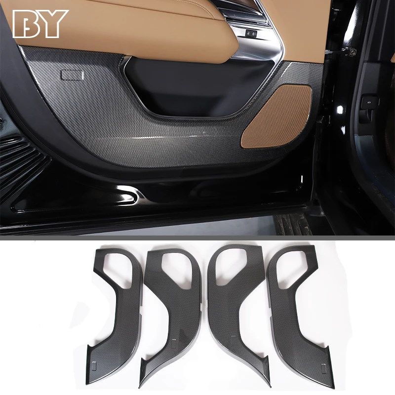 For Range Rover Vogue 2023-2024 Car Door Panel Stickers Anti-kick Protector Covers Interior Car Accessories (Extended Version)