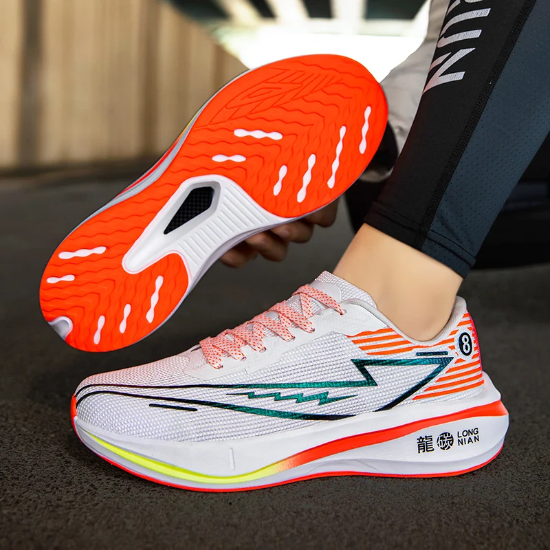 Marathon Men Running Shoes Carbon Board Speciality Sports Breathable Lightweight Women's Comfortable Athletic Chunta Sneakers