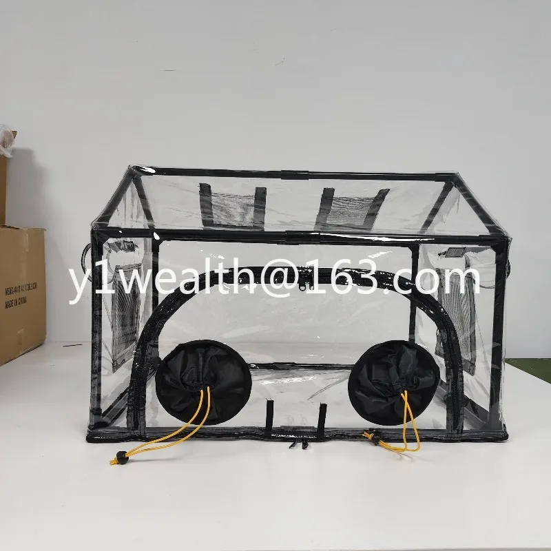 Observation mushroom shed moisturizing shed: light transmission lock temperature + long-term lock moisture, help mushrooms grow