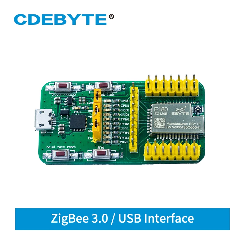 

Тестовая плата EFR32, USB-порт 2,4 ГГц, фотография, ZigBee, тестовый комплект для умного дома, фотомодуль приемопередатчика