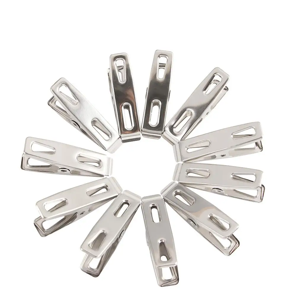 شماعة تجفيف معدنية صغيرة لمعطف السراويل الغسيل الملابس المنزلية ملف كليب الملابس دبابيس الملابس أوتاد مشبك عزل