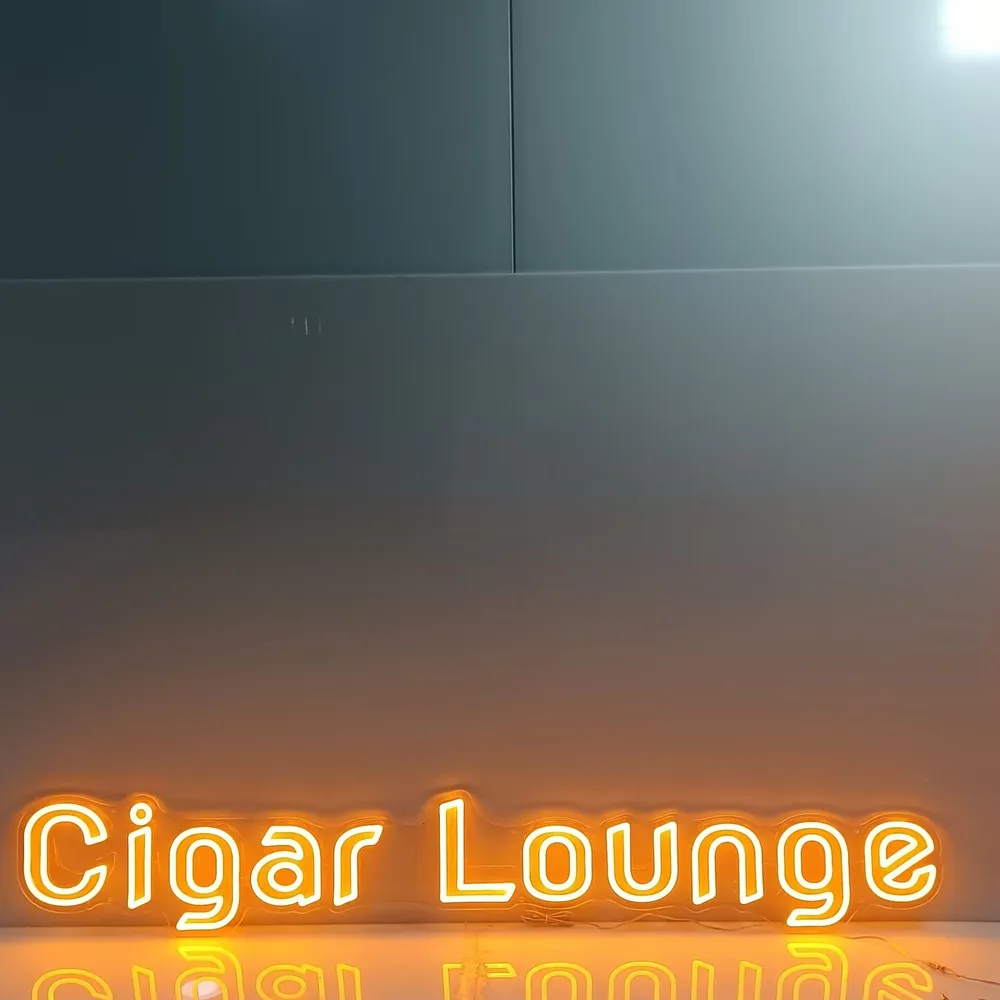 

Custom LED Neon Sign Acrylic Silicone Wedding Birthday Party Decor Private Business Logo Lighting for Home Bar Man Cave