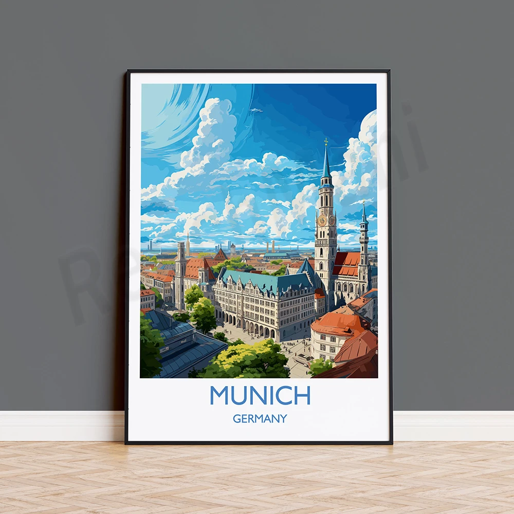 ملصق السفر على الشاطئ الخيالي ، سري لانكا ، خزان روتلاند ، بينيدورم ، مارسيليا ، ليفيربول ، لندن البلاتين ، اليوبيل ، القديس ثورن