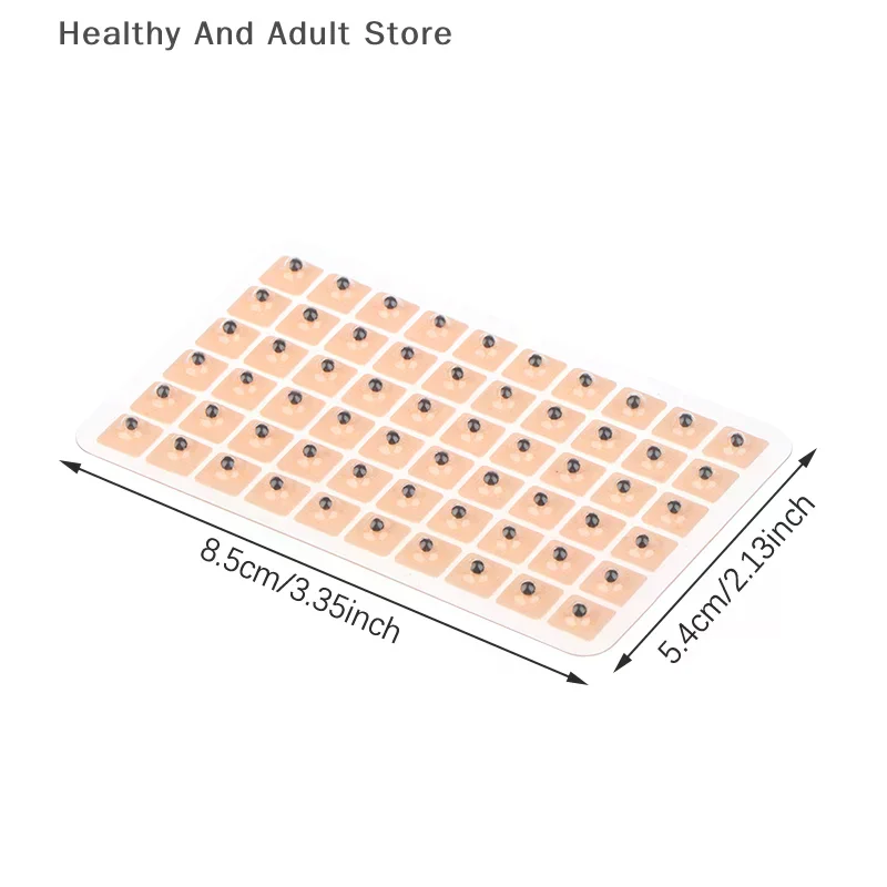 1200Pcs Relaxation Ears Stickers Acupuncture Needle Ear Vaccaria Seeds Ear Massage Auricular-paster Press Seeds Accessories