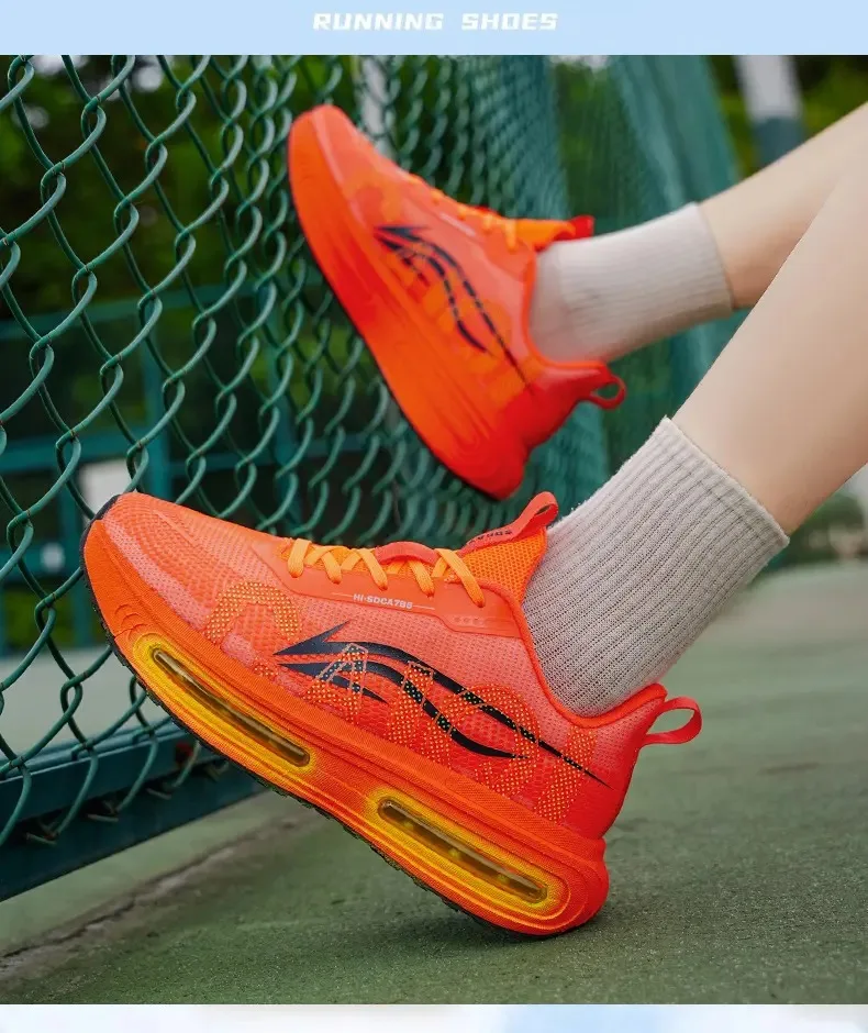 

Мужские кроссовки из углеродистой пластины, спортивные повседневные кроссовки с толстой дышащей сеткой, улучшенная стелька из ЭВА, удобные всесезонные кроссовки