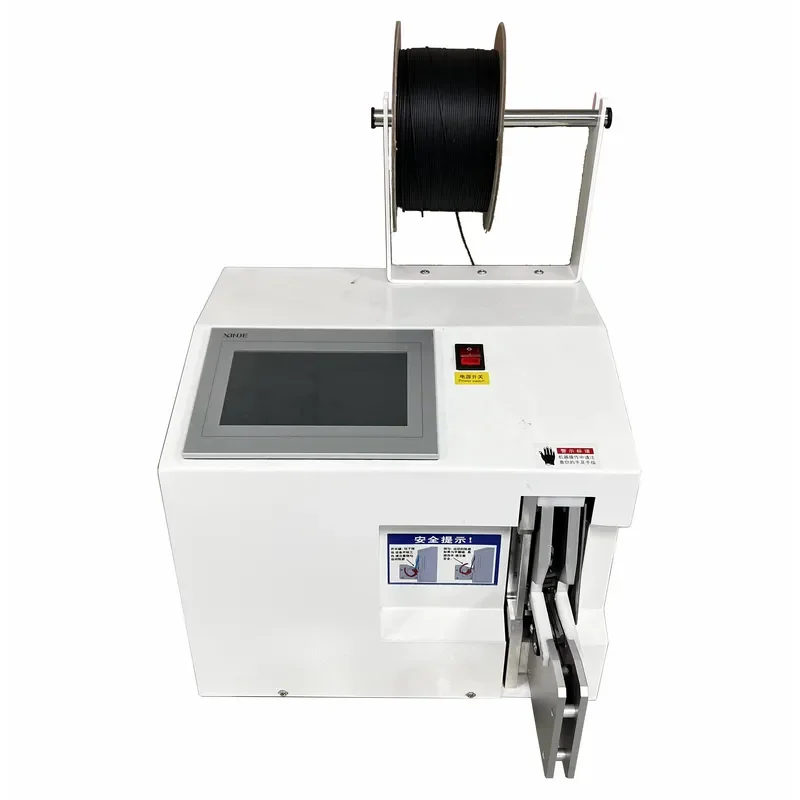 Tianweilong TWX-B-5 2026 New Design Small Desktop Wire Coil Winding Machine with Cable Binding and Tying Functions 40kg