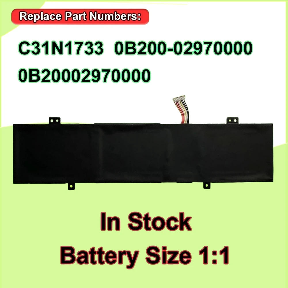 C31N1733 Laptop Battery For ASUS VivoBook Flip 14 TP412UA TP412FA TP412U TP470EA 0B200-02970000 Notebook Battery